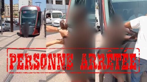 أمن الدارالبيضاء يوقف شخصا عرقل السير على سكة الطرامواي