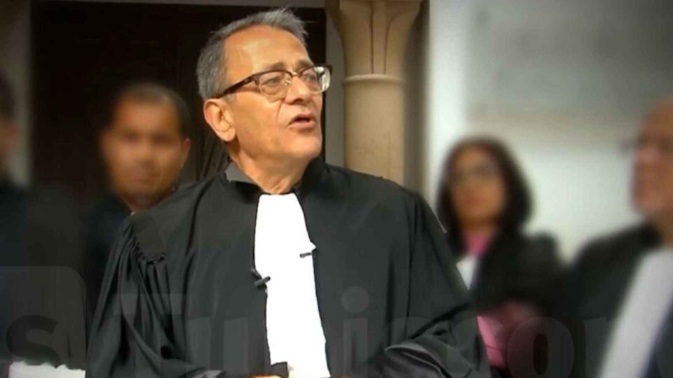 حكم بالسجن 5 سنوات على المحامي التونسي أحمد صواب