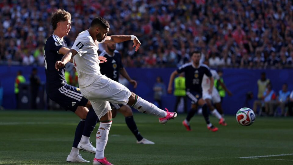 المغرب ينهي الشوط الأول متقدما بهدف دون رد أمام اسكتلندا