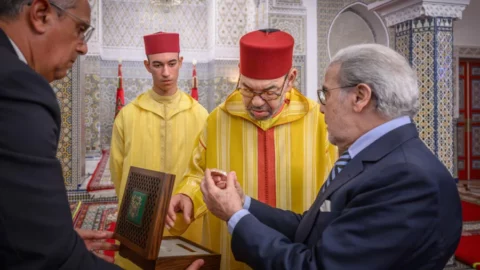 الملك يستقبل والي بنك المغرب للاطلاع على التقرير حول الوضعية الاقتصادية والنقدية والمالية برسم سنة 2025