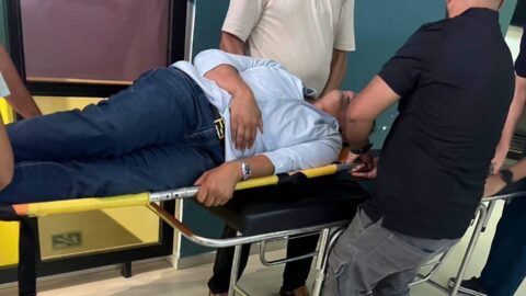 نقل مصطفى لخصم للمستشفى في حالة غيبوبة بعد إصابته بتسمم