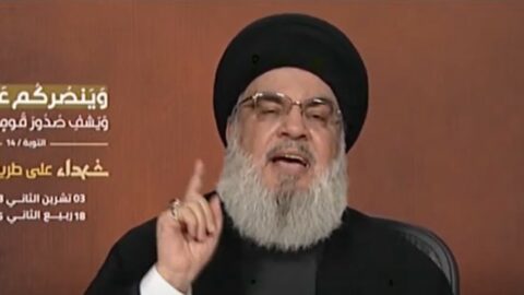 نصر الله: أمريكا الشيطان الأكبر.. وإيران بريئة من طوفان الأقصى