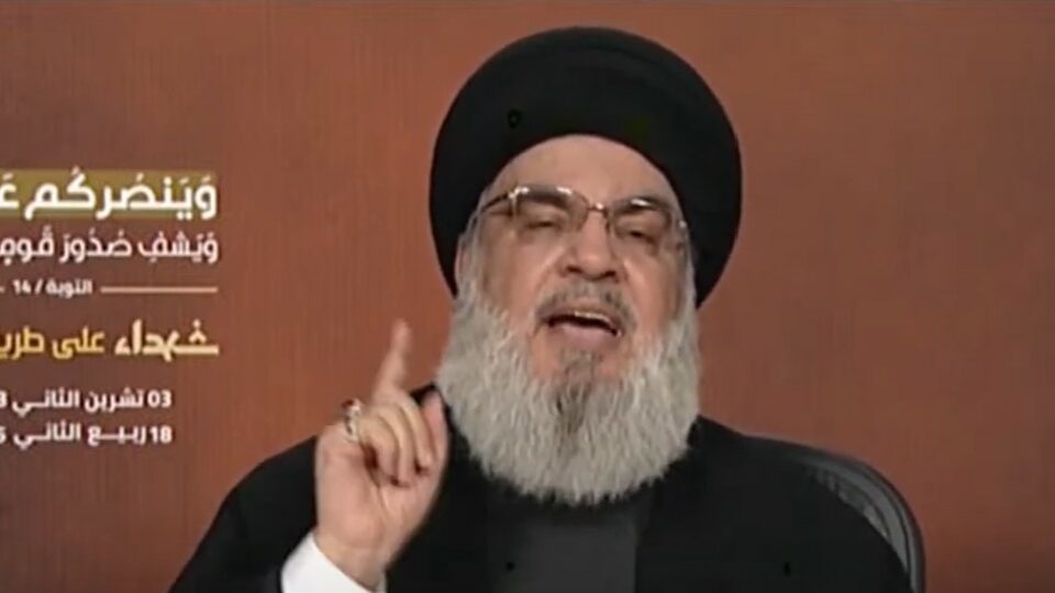 نصر الله يتوعد إسرائيل بعد اغتيال العاروري