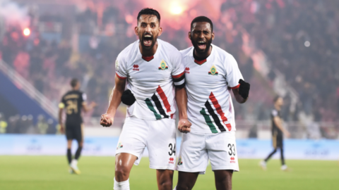 الجيش يعمق جراح الحسنية ويعتلي صدارة الترتيب