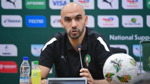 الركراكي:سندخل مباراة جنوب أفريقيا من أجل الفوز