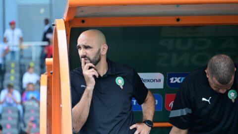 وليد الركراكي: تركيزي حاليًا مع المنتخب وطموحي التدريب في أوروبا