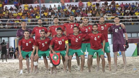 المنتخب الوطني لكرة القدم الشاطئية يواجه البرتغال