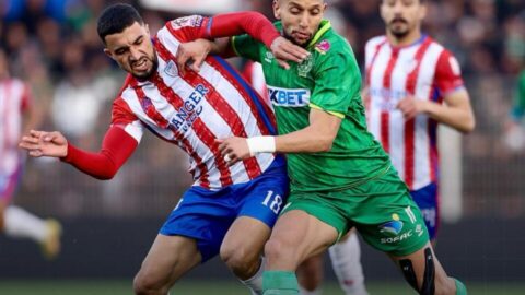إيقاف جماهير الرجاء أربع مباريات بسبب الشغب