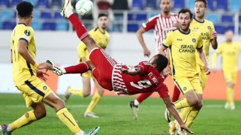 الكعبي أفضل لاعب في الدوري اليوناني بتصويت الجمهور