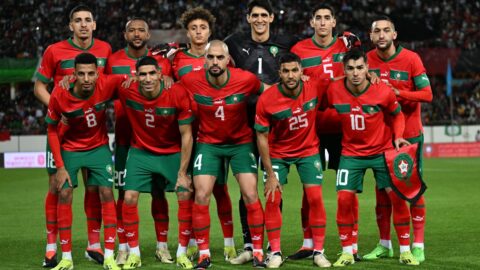 تشيكلة المنتخب المغربي لملاقاة زامبيا