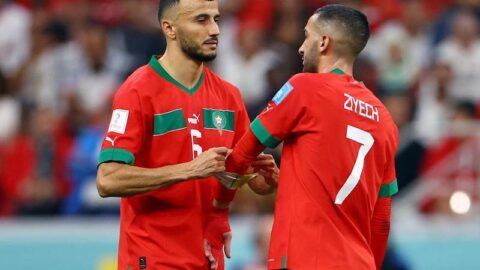 في غياب غانم سايس.. حكيم زياش عميدا للمنتخب