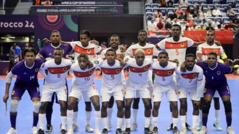 أنغولا في النهائي وتنتظر الفائز بين المغرب وليبيا
