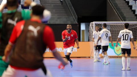 منتخب مصر لكرة الصالات يكتسح نظيره الليبي