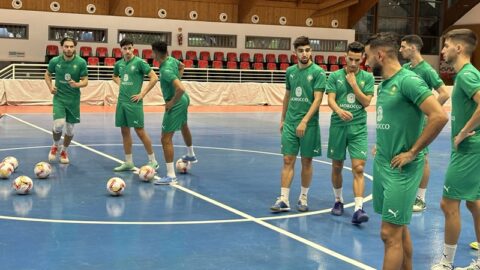 “أسود الفوتصال” يؤكدون على جاهزيتهم لموقعة غانا