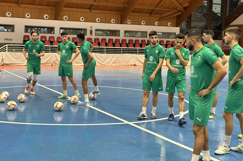 “أسود الفوتصال” يؤكدون على جاهزيتهم لموقعة غانا
