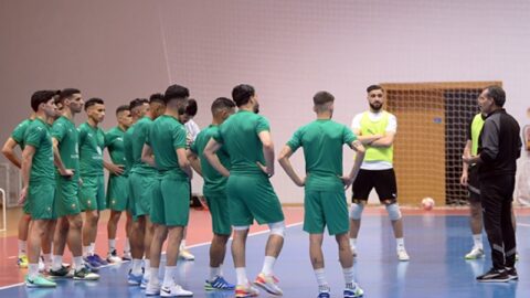 أسود الفوتصال يؤكدون جاهزيتهم لتحقيق الانتصار أمام ليبيا