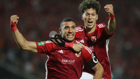 رضا سليم يتوج رفقة الأهلي بدوري أبطال إفريقيا