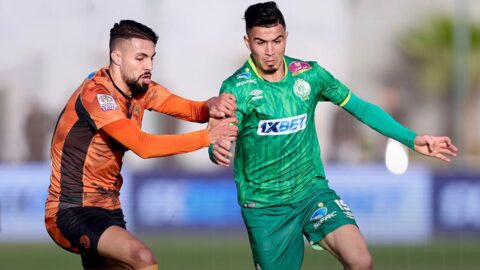 الرجاء يطيح بنهضة بركان ويواصل مطاردة الجيش الملكي