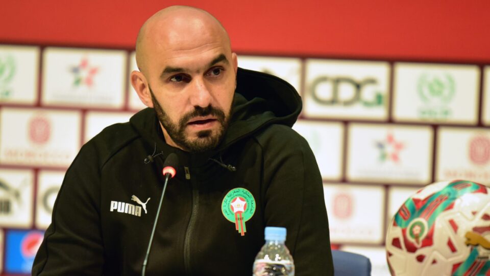 الركراكي يعبر عن سعادته بمسار المنتخب الوطني في إقصائيات “كان 2025”