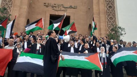 المحامون يستعدون للاحتجاج من أجل غزة
