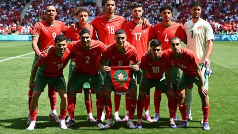 أخوماش يضيف الهدف الثاني للمنتخب الأولمبي أمام أمريكا