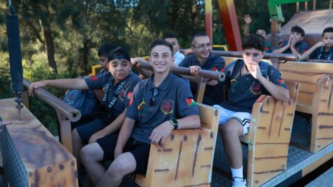 أطفال القدس ينهون المرحلة الأولى من مخيمهم بطنجة