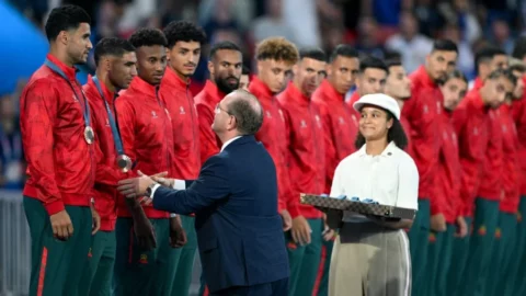أشبال الأطلس يتسلمون الميدالية البرونزية