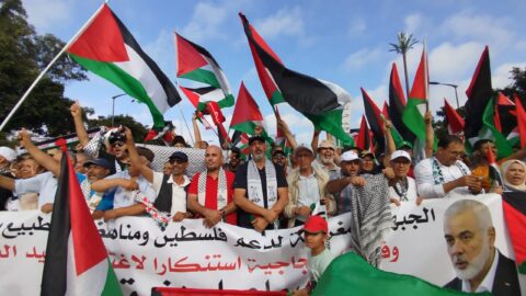 بعد تجدد العدوان.. المغاربة يعودون إلى الشارع نصرة لغزة