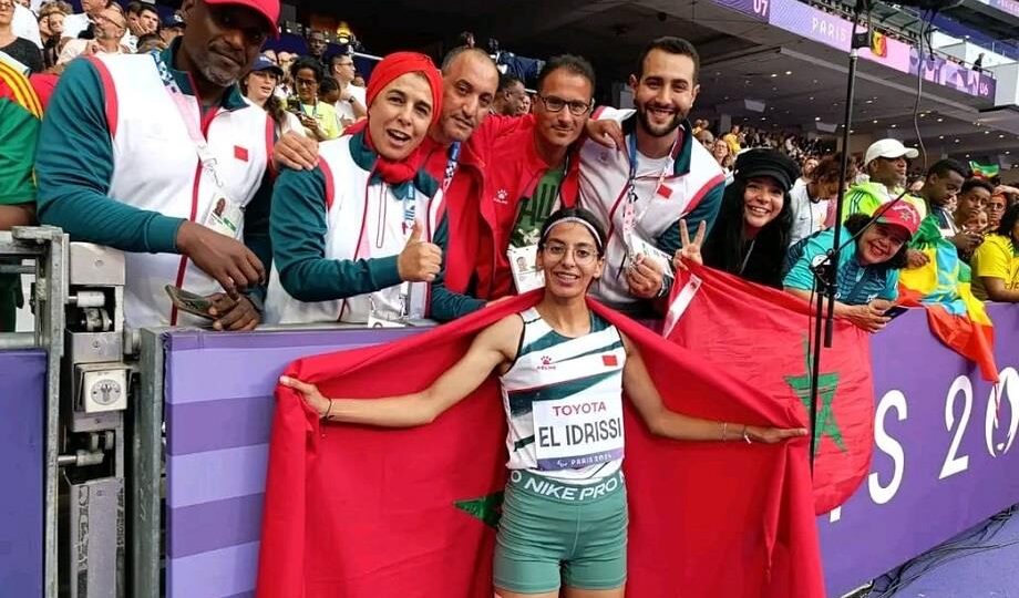 بارالمبياد باريس.. فاطمة الزهراء الإدريسي تفوز بفضية سباق 1500م