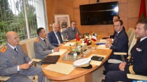 لوديي وبريظ يستقبلان وزير الجيوش وقدماء المحاربين الفرنسي