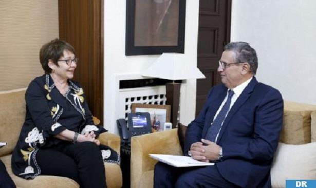 مباحثات بين رئيس الحكومة ورئيسة البنك الأوروبي لإعادة الإعمار والتنمية