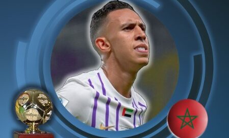 سفيان رحيمي يتفوق على هالاند وكين ويتوج بجائزة أفضل هداف في العالم