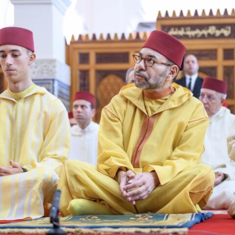 الملك يؤدي غدا الأربعاء صلاة عيد الأضحى المبارك بمسجد أهل فاس بالرباط