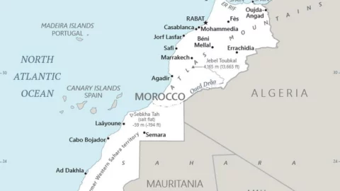عشيّة تنصيب الرئيس ترامب.. “سي آي إي” تحدّث خريطة المغرب لتضمّ إقليم الصحراء