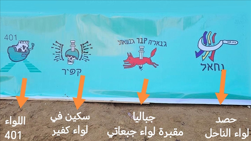 حماس تستهزئ برموز ألوية الجيش الإسرائيلي