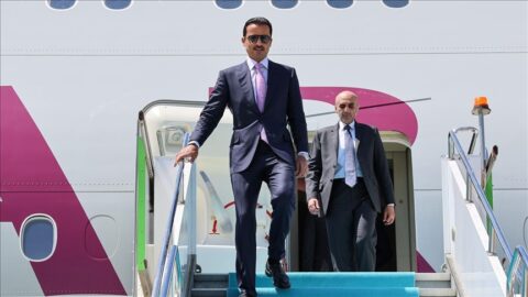 أمير قطر يزور سوريا في أول زيارة لقائد دولة بعد سقوط نظام الأسد