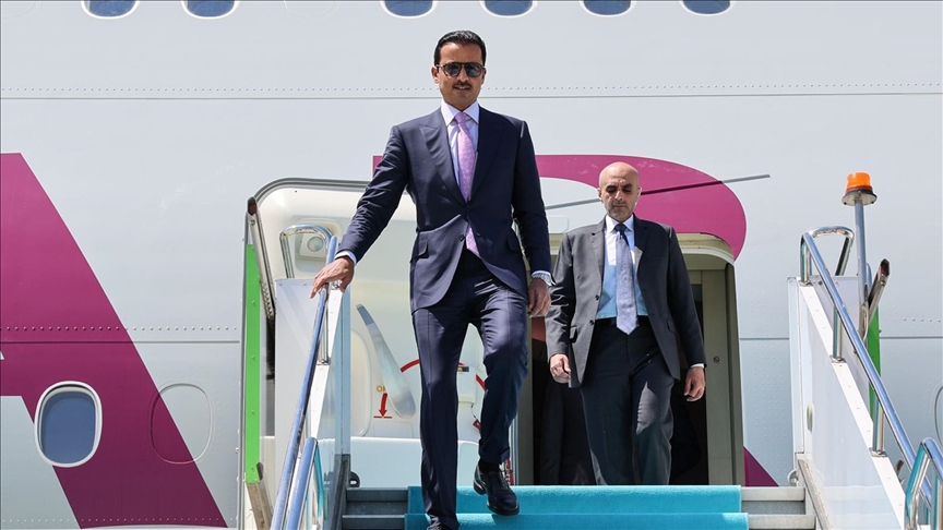 أمير قطر يزور سوريا في أول زيارة لقائد دولة بعد سقوط نظام الأسد