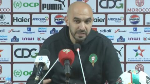 الركراكي: المنتخب الوطني يسير على الطريق الصحيح نحو كأس العالم