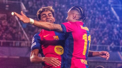 برشلونة يكتسح دورتموند برباعية نظيفة في ذهاب ربع نهائي دوري الأبطال