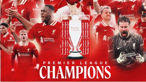 ليفربول يتوج بلقب الدوري الإنجليزي الممتاز للمرة الـ20 في تاريخه