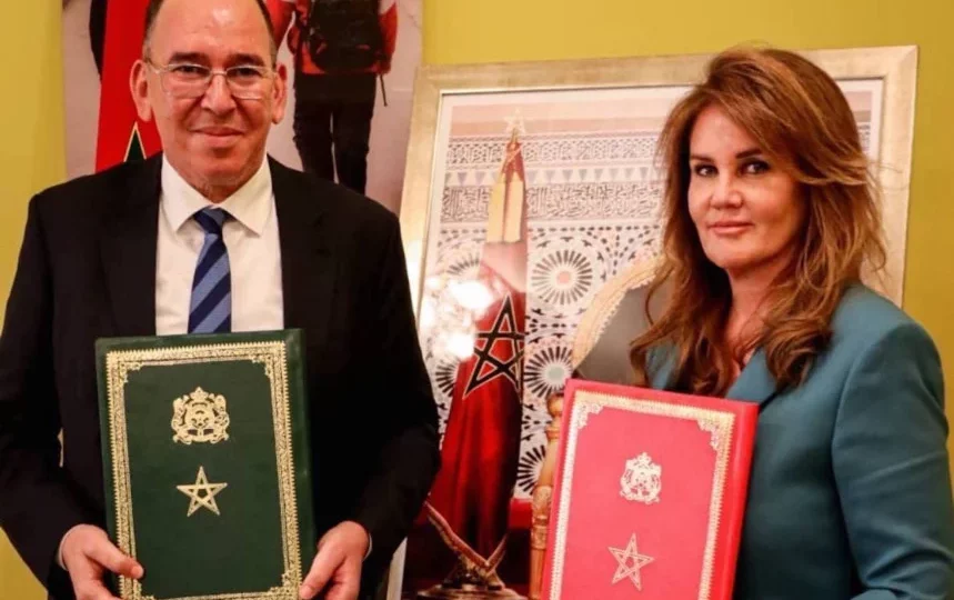 اتفاقیة شراكة بین عصبة حمایة الطفولة ووكالة الإنعاش بالأقاليم الجنوبية