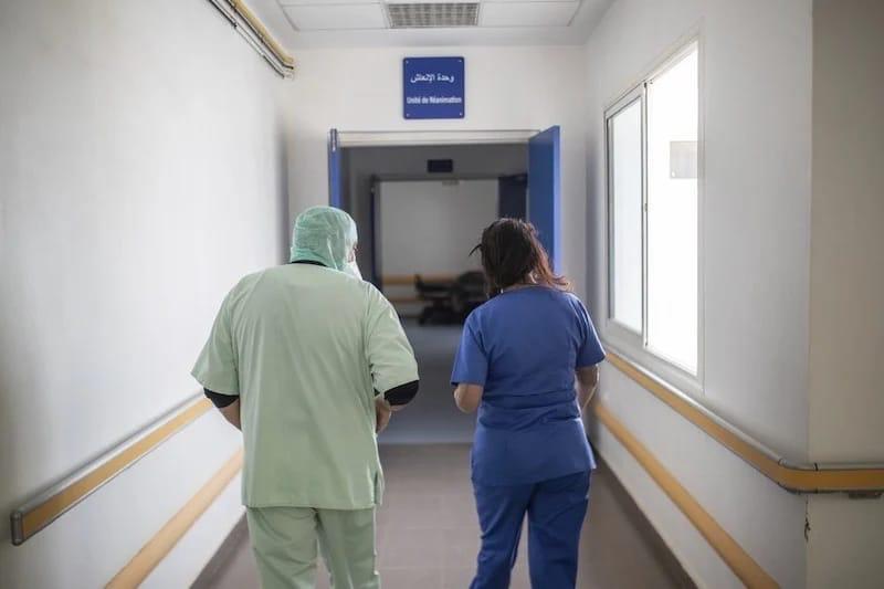 مهنيو الصحة يحتجون بالدار البيضاء دعماً لزملائهم في غزة