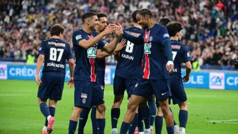 حكيمي يقود باريس سان جيرمان للتتويج بكأس فرنسا