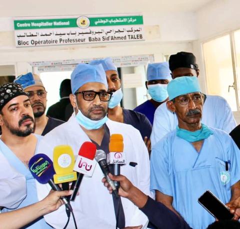 فريق طبي مغربي يجري عمليات جراحية لمرضى الكبد والبنكرياس بنواكشوط