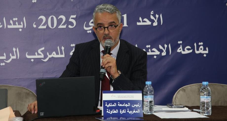 انتخاب أنس الزياتي رئيسا للجامعة الملكية المغربية لكرة الطاولة
