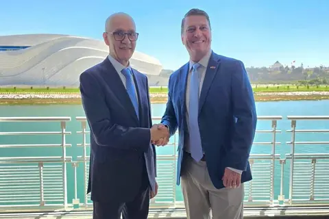 الطالبي العلمي يستقبل وفدا من الكونغرس الأمريكي