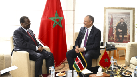مزور ومودافادي يبحثان سبل تعزيز العلاقات الاقتصادية بين المغرب وكينيا