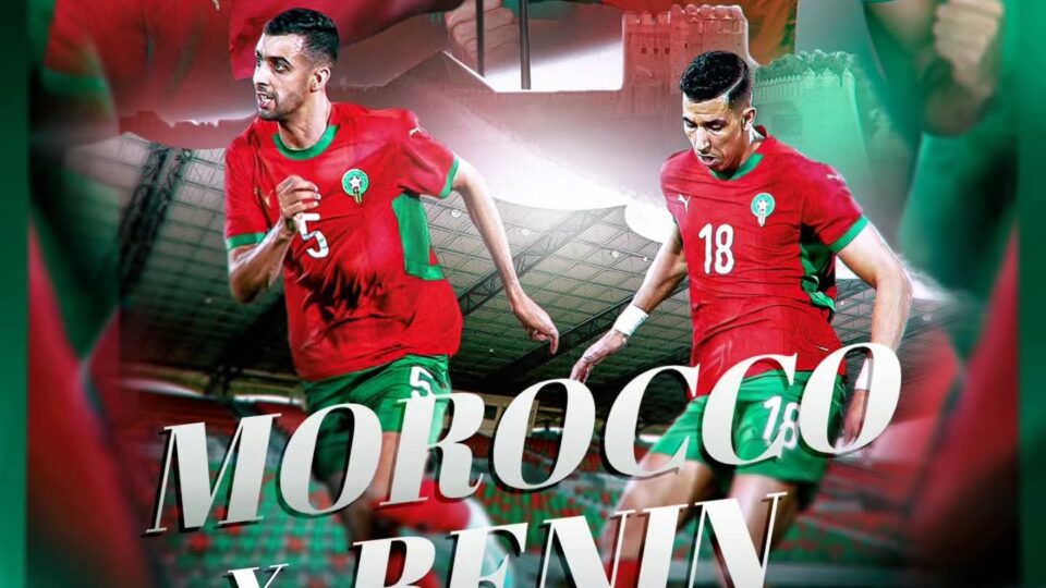 انطلاق مباراة المغرب والبنين الودية على ملعب فاس الكبير