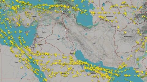 شركات الطيران تتجنب المجال الجوي للشرق الأوسط