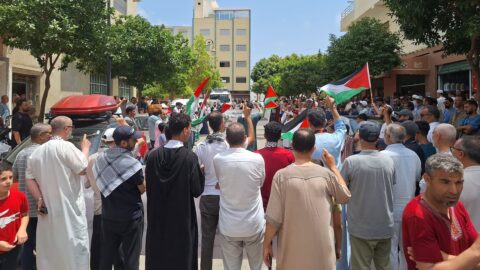 المغاربة يواصلون دعمهم لفلسطين بـ 85 مظاهرات في 60 مدينة